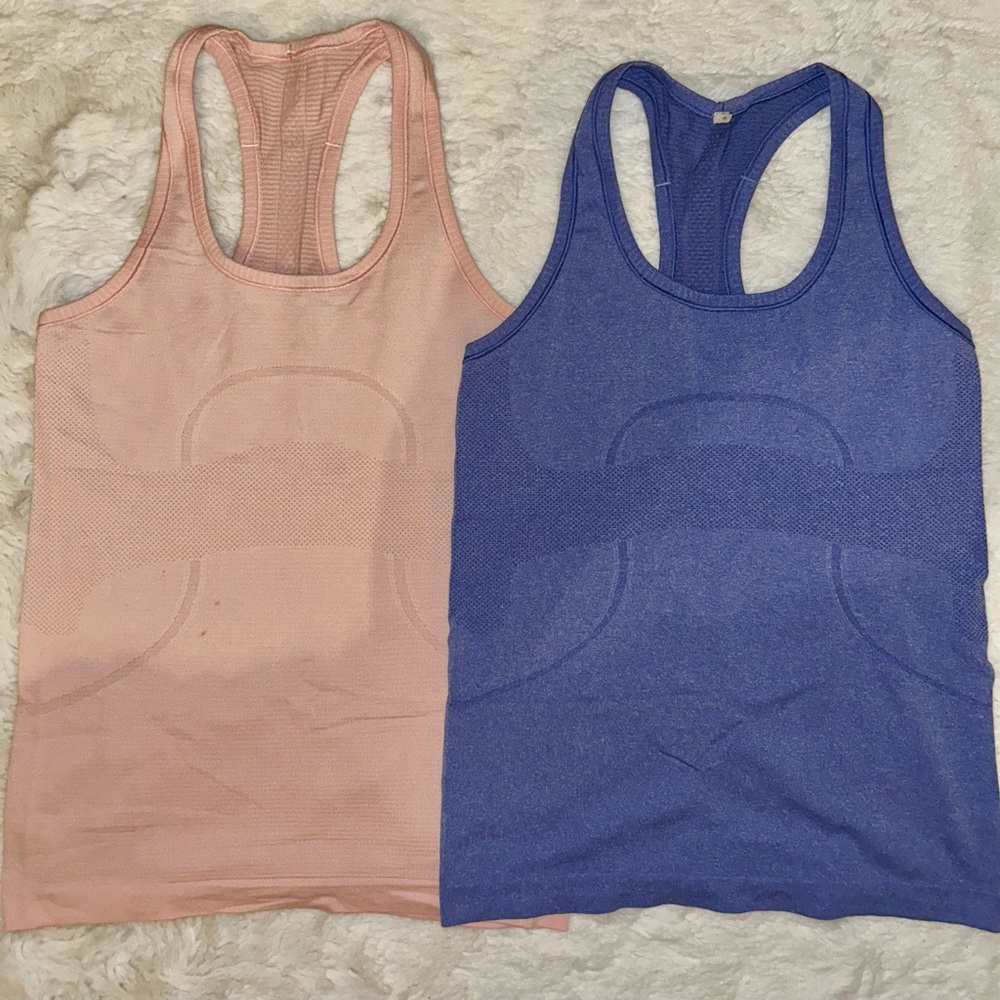 Pick Your Color: Lululemon Pink and Blue Swifty Tech Tank 🍧 🫐